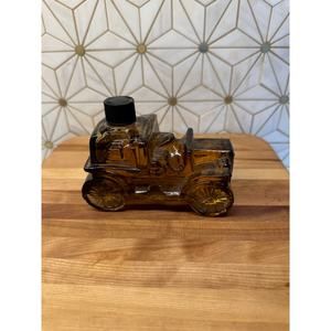 Vintage Avon Öland Aftershave Car‎ Decanter | 5 oz Full Bottle | Amber Glass